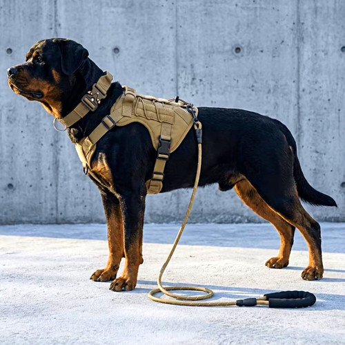 Beiges hundegeschirr - beiges,